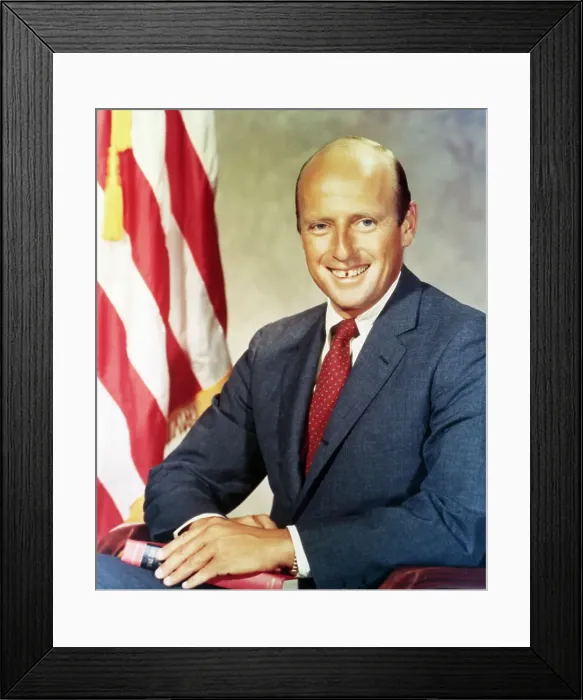 Framed Print : Astronaut Charles Conrad Jr Wearing Suit and Tie Framed Print : Astronaut Charles Conrad Jr Wearing Suit and Tie