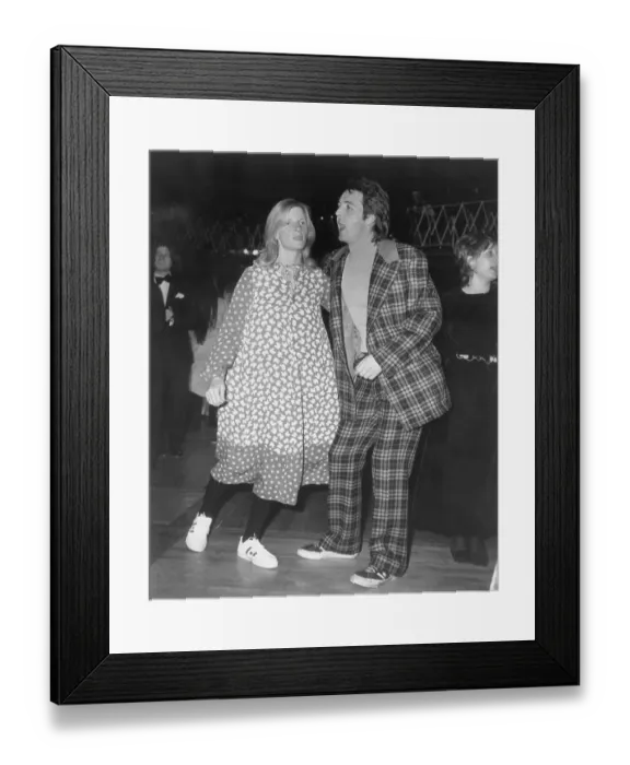 Framed Print : Paul and Linda McCartney Dancing Framed Print : Paul and Linda McCartney Dancing