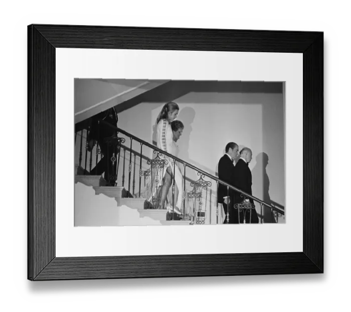Framed Print : Australian Prime Minister and President Nixon Going to Dinner Framed Print : Australian Prime Minister and President Nixon Going to Dinner