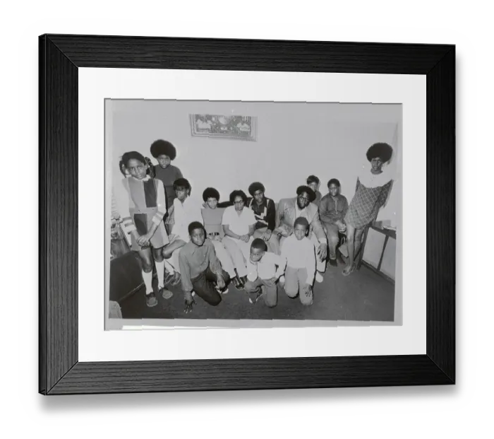 Framed Print : Portrait of Harvey Lee Horsley's Family Framed Print : Portrait of Harvey Lee Horsley's Family