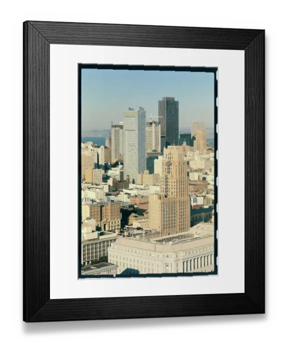 Framed Print : Skyscrapers of San Francisco Framed Print : Skyscrapers of San Francisco