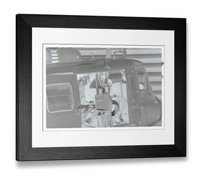 Framed Print : Ronald Reagan Riding in a Helicopter Framed Print : Ronald Reagan Riding in a Helicopter
