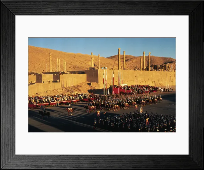 Framed Print : Parade Site in Desert Hills