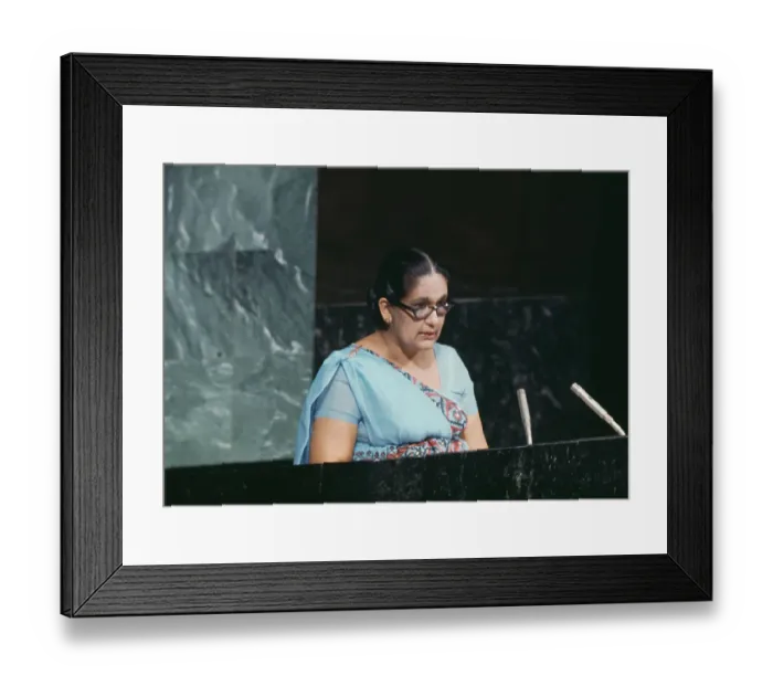 Framed Print : Sirimavo Bandaranaike Framed Print : Sirimavo Bandaranaike