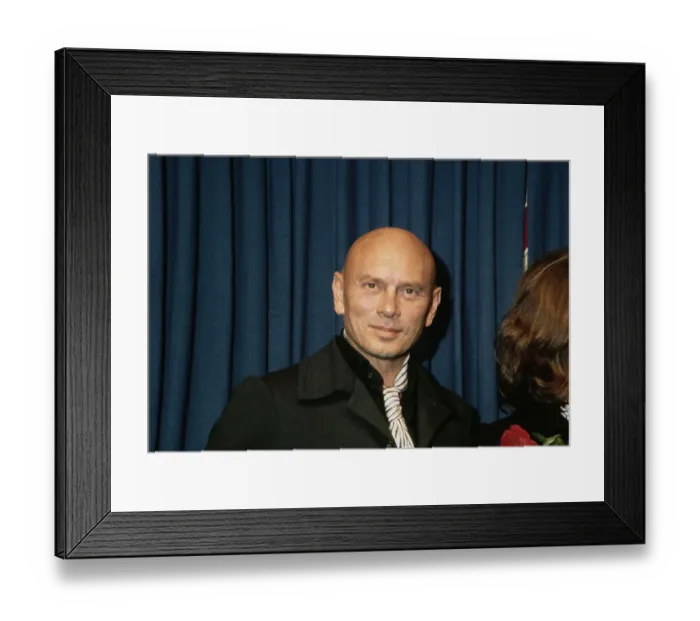Framed Print : Yul Brynner, Russian-American Actor Framed Print : Yul Brynner, Russian-American Actor