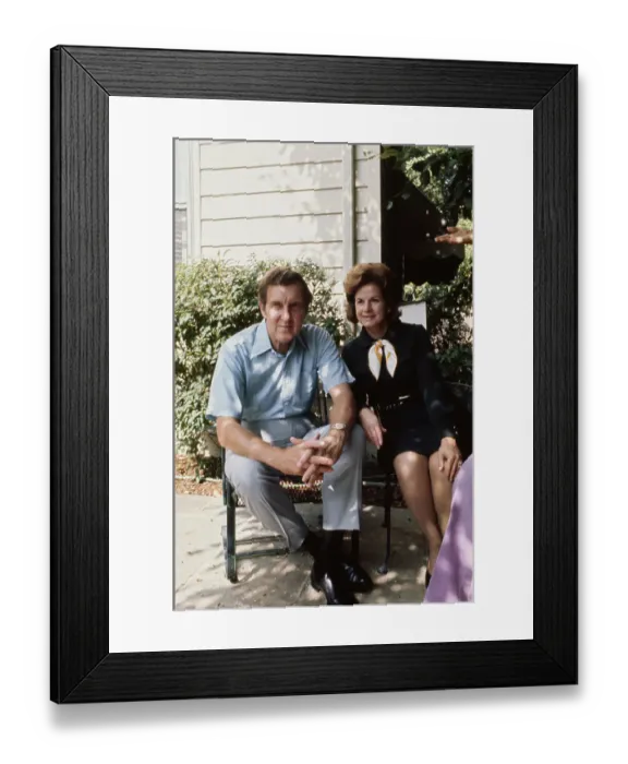 Framed Print : Muskie Portrait Sessions, 1971 Framed Print : Muskie Portrait Sessions, 1971