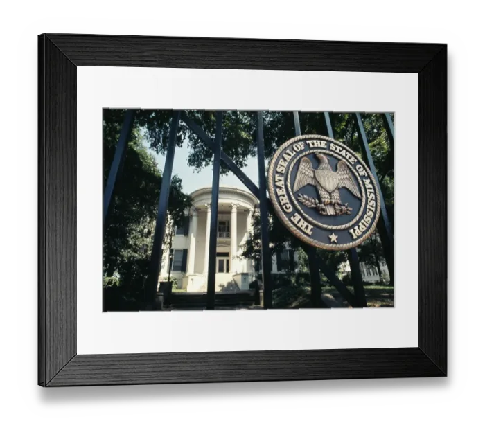 Framed Print : Mississippi Governor's Mansion Framed Print : Mississippi Governor's Mansion