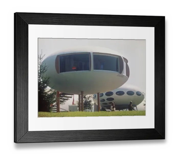 Framed Print : Flying saucers have landed Framed Print : Flying saucers have landed