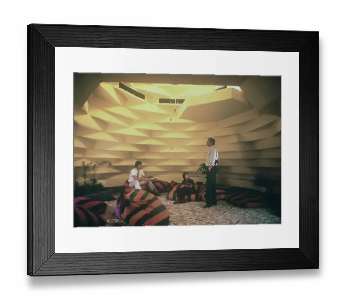 Framed Print : Inside the world's first floating house
