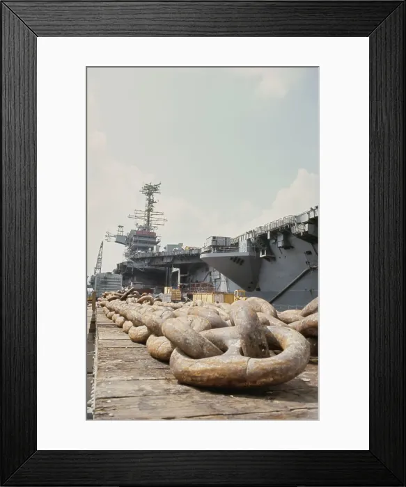 Framed Print : USS Forrestal Framed Print : USS Forrestal