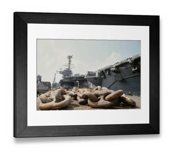 Framed Print : USS Forrestal Framed Print : USS Forrestal