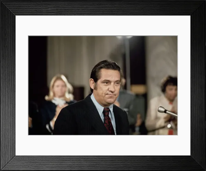 Framed Print : Fred R Harris, American Politician Framed Print : Fred R Harris, American Politician
