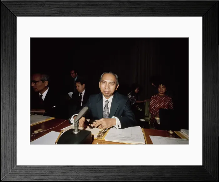 Framed Print : Adam Malik, Indonesian Politician Framed Print : Adam Malik, Indonesian Politician