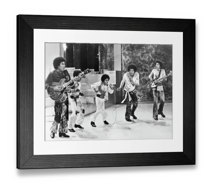 Framed Print : The Jackson 5 Performing on Television Special Framed Print : The Jackson 5 Performing on Television Special