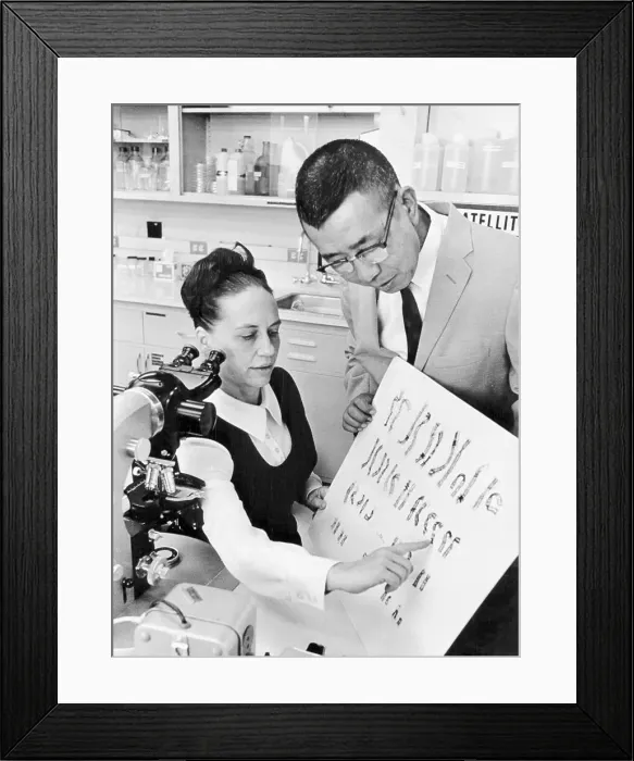 Framed Print : Doctors Discover Gene Mapping Framed Print : Doctors Discover Gene Mapping