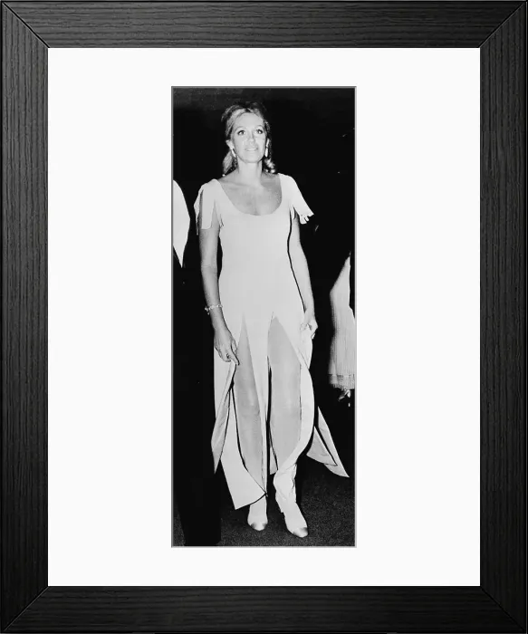 Framed Print : Portrait of Joan Kennedy Framed Print : Portrait of Joan Kennedy