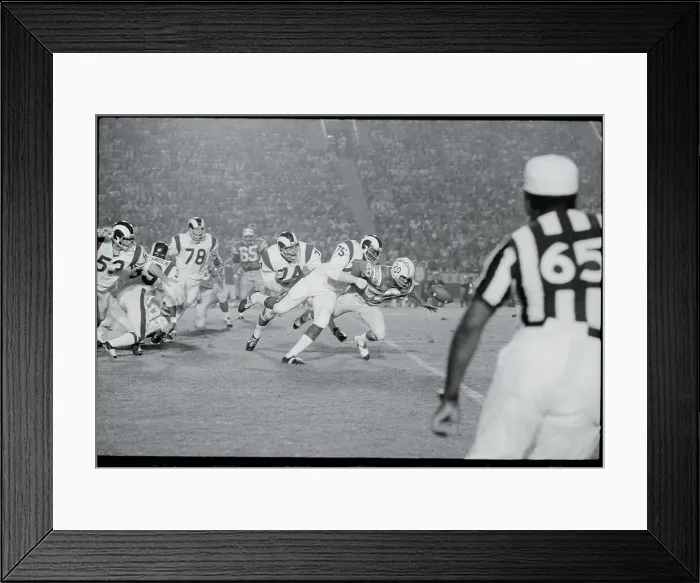Framed Print : Mike Garrett Playing for Chargers Framed Print : Mike Garrett Playing for Chargers