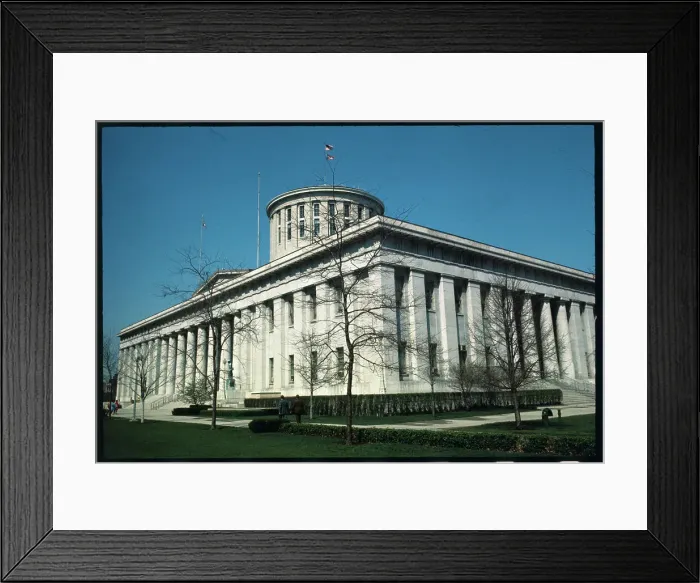 Framed Print : Ohio's Capitol Building Framed Print : Ohio's Capitol Building