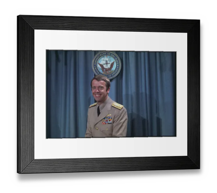 Framed Print : Astronaut Alan Shepard Smiling Framed Print : Astronaut Alan Shepard Smiling
