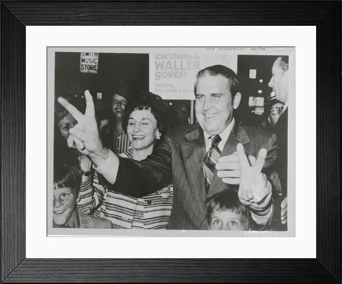 Framed Print : Jackson Attorney, Bill Waller