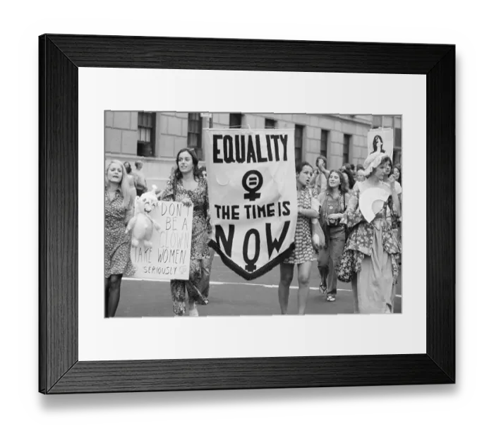 Framed Print : Women's Liberation Parade Framed Print : Women's Liberation Parade