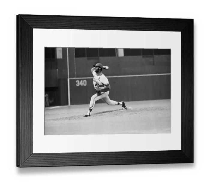 Framed Print : Bob Gibson Pitching - Action Shot Framed Print : Bob Gibson Pitching - Action Shot
