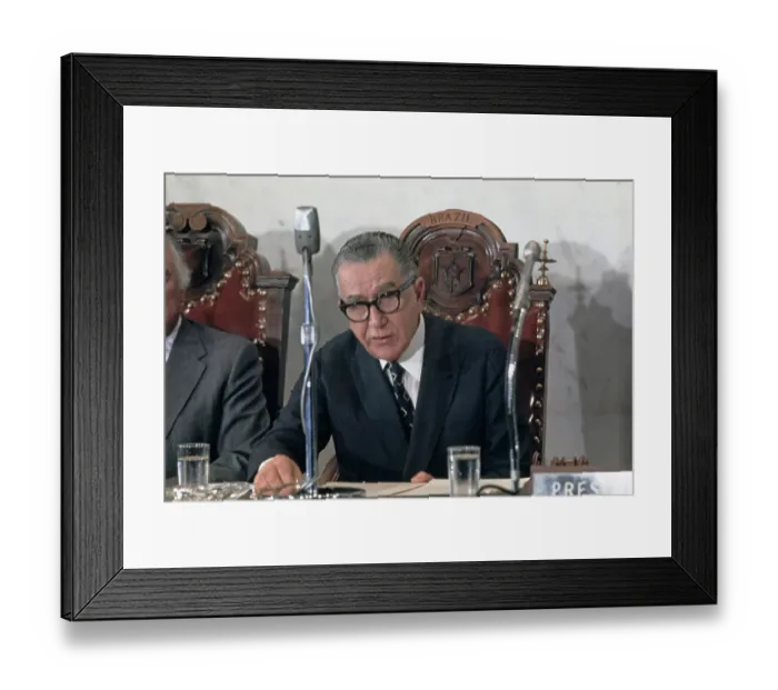 Framed Print : Emilio Garrastazu Medici, Brazilian Politician