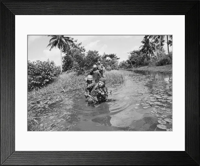 Framed Print : David Kennerly in Swamp