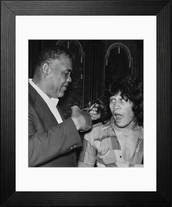 Framed Print : Joe Louis And Chu Chu Malave Framed Print : Joe Louis And Chu Chu Malave