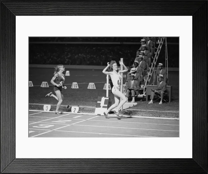 Framed Print : Abby Hoffman Winning in Pan American Games Framed Print : Abby Hoffman Winning in Pan American Games