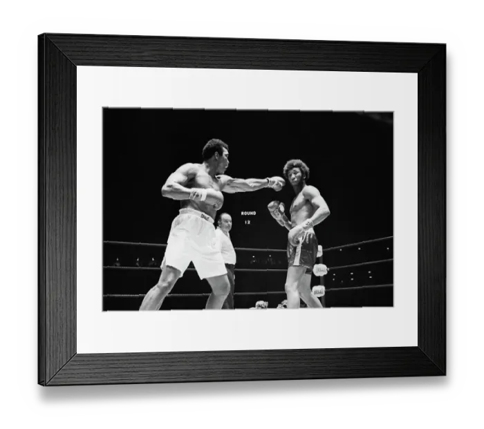 Framed Print : Muhammad Ali Punching Jimmy Ellis Framed Print : Muhammad Ali Punching Jimmy Ellis