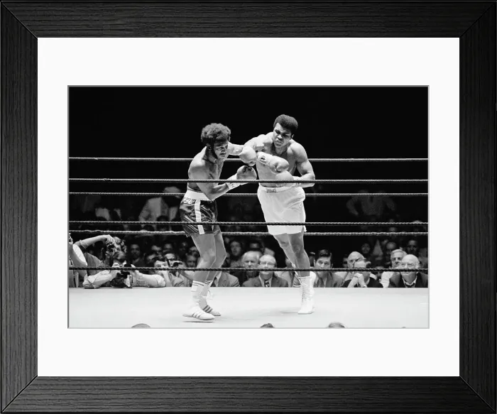Framed Print : Muhammad Ali Punching Jimmy Ellis Framed Print : Muhammad Ali Punching Jimmy Ellis