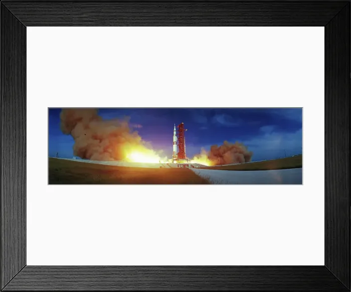 Framed Print : Rocket Blazing into Space Framed Print : Rocket Blazing into Space