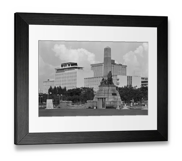 Framed Print : Statue of Jose Rizal in Philippines Framed Print : Statue of Jose Rizal in Philippines