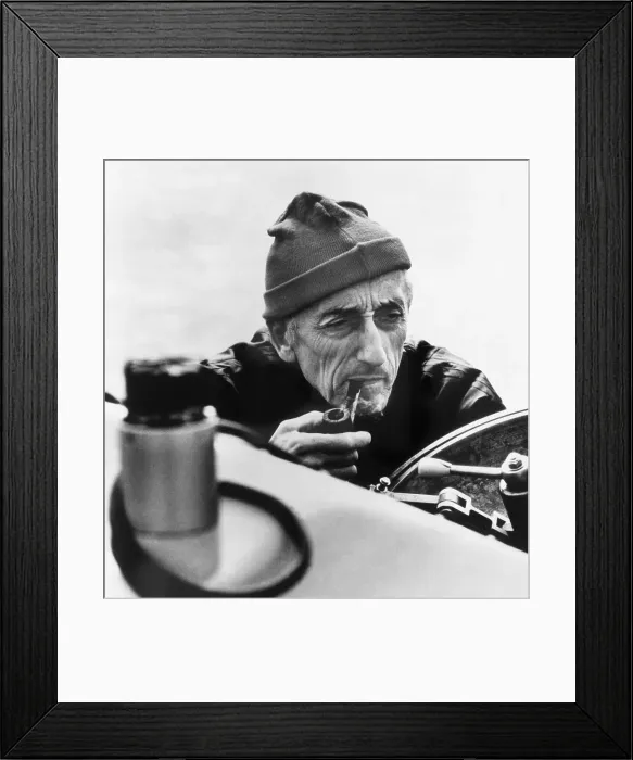 Framed Print : Jacques-Yves Cousteau Framed Print : Jacques-Yves Cousteau