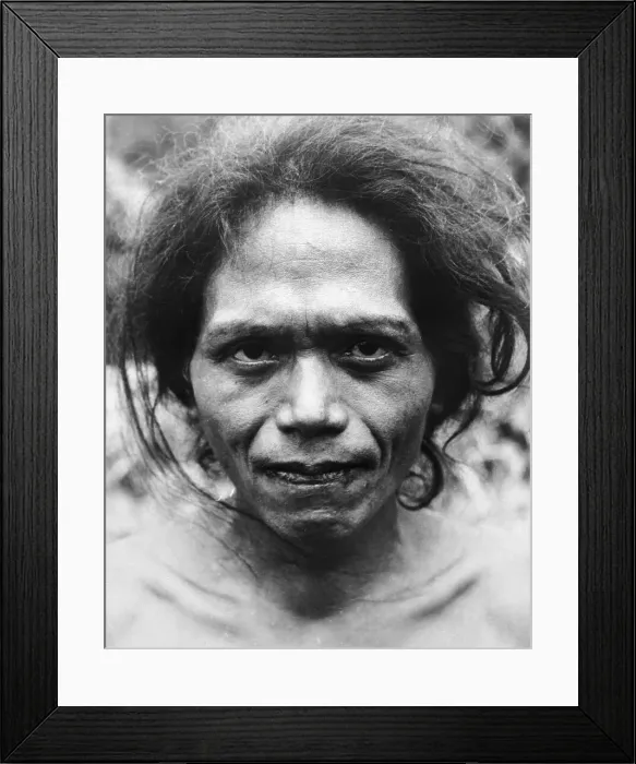 Framed Print : Portrait of Tribeswoman Framed Print : Portrait of Tribeswoman