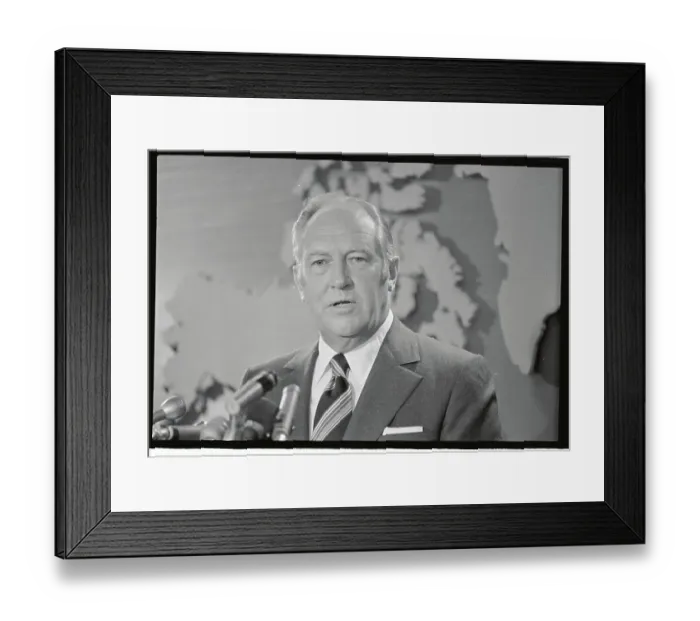 Framed Print : Portrait of William P Rogers
