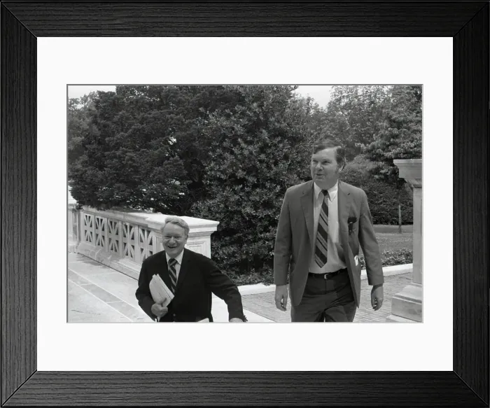 Framed Print : Vice President of the NY Times James Reston Framed Print : Vice President of the NY Times James Reston