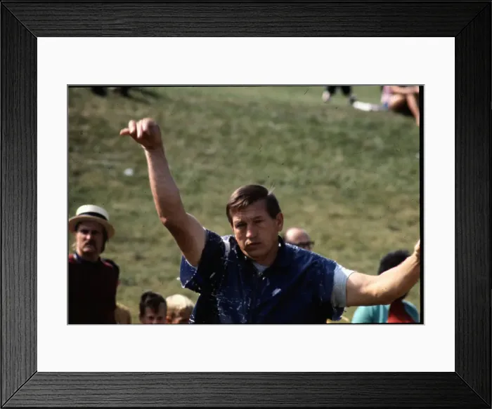 Framed Print : Johnny Unitas at Training Session Framed Print : Johnny Unitas at Training Session