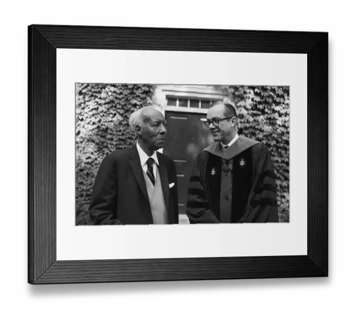 Framed Print : A. Phillip Randolph W / Dean Of Harvard Business School Framed Print : A. Phillip Randolph W / Dean Of Harvard Business School