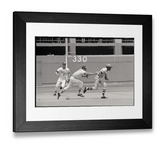 Framed Print : Joe Torre Tags Running Manny Sanguillen Framed Print : Joe Torre Tags Running Manny Sanguillen
