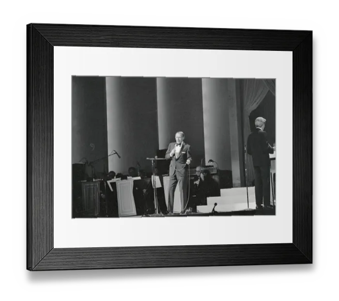 Framed Print : Frank Sinatra Performing Framed Print : Frank Sinatra Performing