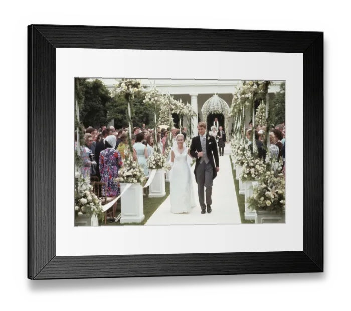 Framed Print : Wedding March for Edward Cox and Tricia Nixon Framed Print : Wedding March for Edward Cox and Tricia Nixon