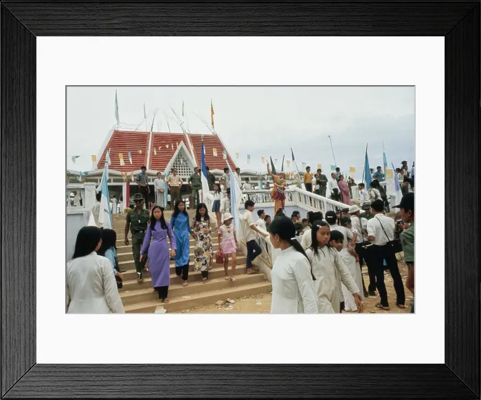 Framed Print : Religious Festival, Tra Kieu Framed Print : Religious Festival, Tra Kieu