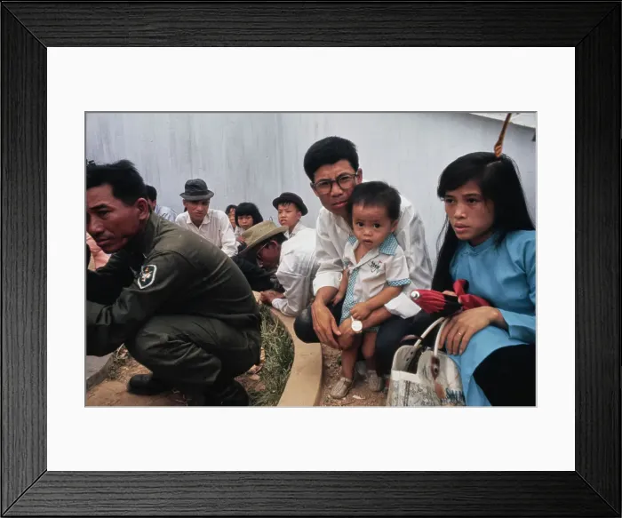 Framed Print : Shrine Of The Virgin Mary Pilgrims, Tra Kieu Framed Print : Shrine Of The Virgin Mary Pilgrims, Tra Kieu