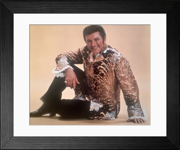 Framed Print : Liberace in cosutme Framed Print : Liberace in cosutme