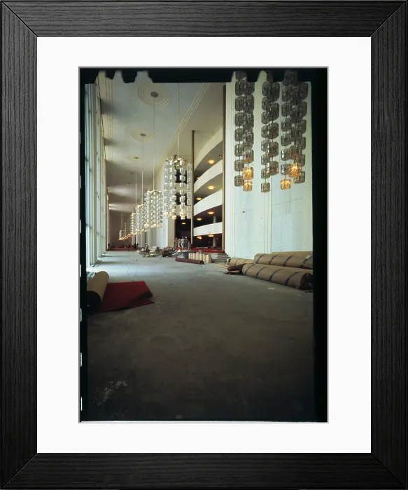 Framed Print : Chandeliers at John F Kennedy Performing Arts Center Framed Print : Chandeliers at John F Kennedy Performing Arts Center