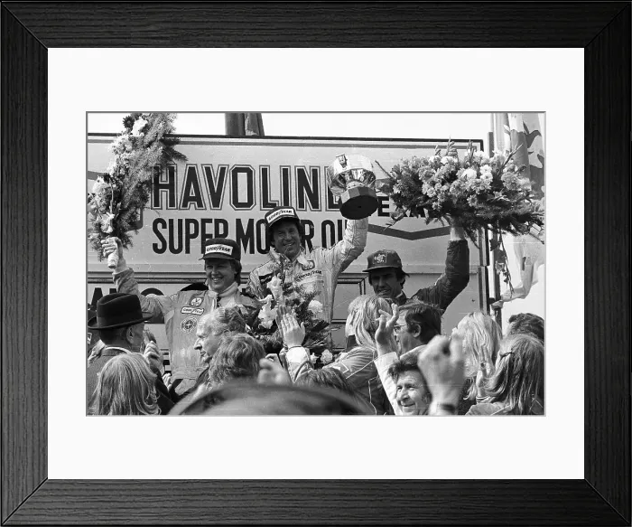 Framed Print : Grand Prix Winners Posing for Photograph Framed Print : Grand Prix Winners Posing for Photograph