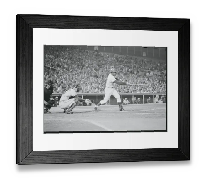 Framed Print : Jose Laboy Batting Framed Print : Jose Laboy Batting