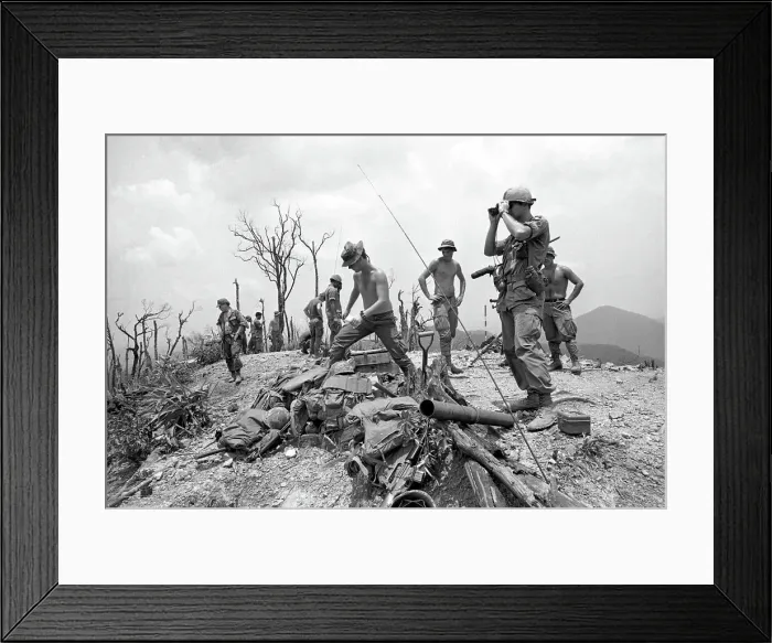 Framed Print : GIs in South Vietnam Framed Print : GIs in South Vietnam